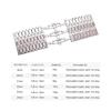 WUURAA 18 20 21 22 23 24mm Watchbands Solid Stainless Steel Silver Men Watch Band Bracelet Double Fold Deployment Clasp Strap (Color : All polished, Size : 20mm) view 3