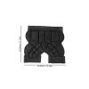 GANAZONO Boy Girl Skating Hip Cushion for Protection Soft Cloth Sponge Material for Roller Skating Skiing and More for Boys and Girls view 2