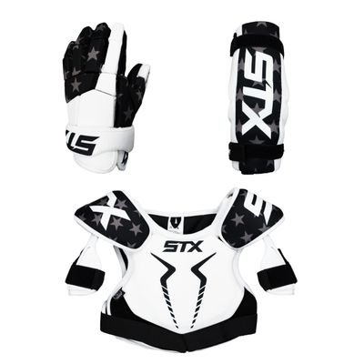Lacrosse Unlimited 3-Piece STX Stallion 75 USA Youth Starter Set (No Helmet, No Stick)
