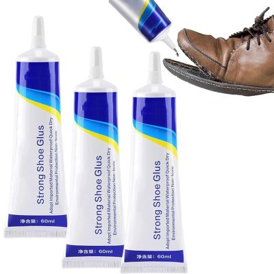 Vjppii Waterproof Quick Dry Super Strong Shoe Glue - Multi-Purpose Adhesive for Sneakers, Hiking Shoes, Boots, Sandals (3PC)