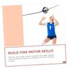 SUPVOX 3sets Volleyball Spike Trainer Elastic Cord Professional Training Strap for Serving Hitting and Skills Practice Suitable for Skill Levels and Easy to Use view 2