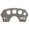 Rinker Boat Blank Center Gauge Panel 238809 | 186 Faux Turned Silver view 1