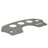 Rinker Boat Blank Center Gauge Panel 238809 | 186 Faux Turned Silver view 3