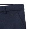 Boy's Slim Fit Wool Blend Ink-Splash Pants view 4
