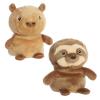 Aurora Eco-Friendly Eco Nation Reversible Eco Pairs: Capybara and Sloth Stuffed Animal - Environmental Consciousness - Recycled Materials - 6.6 Inches view 2