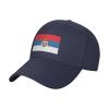Tradicionalna Zastava Vojvodine sa grbom Baseball Caps for Men Women Hat Adjustable Cap Trucker Hats Dad Cap Navy Blue view 2