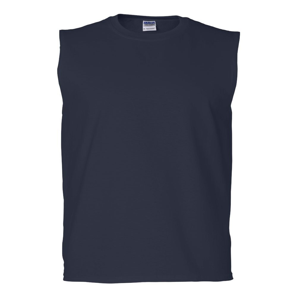 Gildan Mens Classic Fit Tank Top 2700 SML-Navy