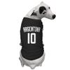 Argentina Jersey - Soccer Sporty Dog Shirt (Black, X-Large) view 2