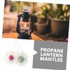 12pcs Light Yarn Kerosene Mantle Lantern Outside Gas Lamp Mantles Lantern Wire Cat Bathing Bag Gas Light Preformed Gas Lamp Accessories Camping Rayon Paraffin view 3