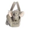 Aurora Responsibly Made Eco Nation Baby Elephant Stuffed Animal - Ideal for Playtime Adventures - Perfect for Birthdays or Just Because - Grey 8 Inches view 3