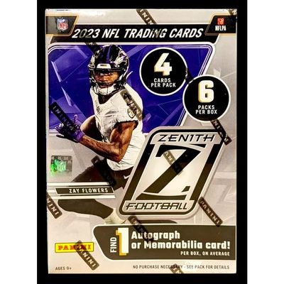 23 PANINI Zenith Football Value Box