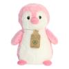 Aurora Responsibly Made Eco Nation Eco Hugs Penguin Stuffed Animal - Ideal for Playtime Adventures - Perfect for Birthdays or Just Because - Pink 11 Inches view 1