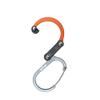 GEAR AID HEROCLIP Carabiner Clip and Hook (Mini) for Travel, Luggage, and Small Bags, Orange, 1 Pack view 2