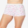 Comfort Choice Plus Size Boy Short 3-Pack - 14, Floral Bloom Pack view 3