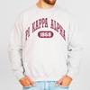 Pi Kappa Alpha Sweatshirt - PIKE Large Athletic Fraternity Crewneck Sweatshirt Ash view 2
