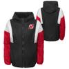 Outerstuff NHL New Jersey Devils Boys Youth Hooded Stadium Wind Breaker Jacket, Small (8) view 1