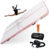 AIR TUFF Inflatable Gymnastics Mat | Air Tumbling Track with Electric Pump for Home Gym, Yoga, Cheer, Gymnastics Equipment | Includes Mat Bag | Perfect for Kids and Adults, Indoor and Outdoor Use view 1