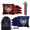 BackYardGamesUSA CornholeGamesUSA Tournament Cornhole Bags Sets of 8 Regulation Professional, Tournament Slick n Stick Corn Hole Beans Bags for Cornhole Games view 1