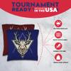 BackYardGamesUSA CornholeGamesUSA Tournament Cornhole Bags Sets of 8 Regulation Professional, Tournament Slick n Stick Corn Hole Beans Bags for Cornhole Games view 2