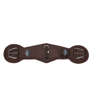 Professional's Choice 2XCOOL Cinch | Cooling Minerals Infused in Liner | V-Shaped Design for Pressure Distribution | Extra Padding to Prevent Pinching | Honeycomb Silicone Soft Grip | 34 Chocolate