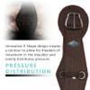 Professional's Choice 2XCOOL Cinch | Cooling Minerals Infused in Liner | V-Shaped Design for Pressure Distribution | Extra Padding to Prevent Pinching | Honeycomb Silicone Soft Grip | 34 Chocolate view 4