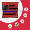 BackYardGamesUSA CornholeGamesUSA Tournament Cornhole Bags Sets of 8 Regulation Professional, Tournament Slick n Stick Corn Hole Beans Bags for Cornhole Games view 3