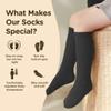 Babysoy Baby Girls Boys Knee High Organic Cotton Uniform Socks with Grip- Set of 3 (US, Age, 0 Months, 12 Months, Boy) view 3