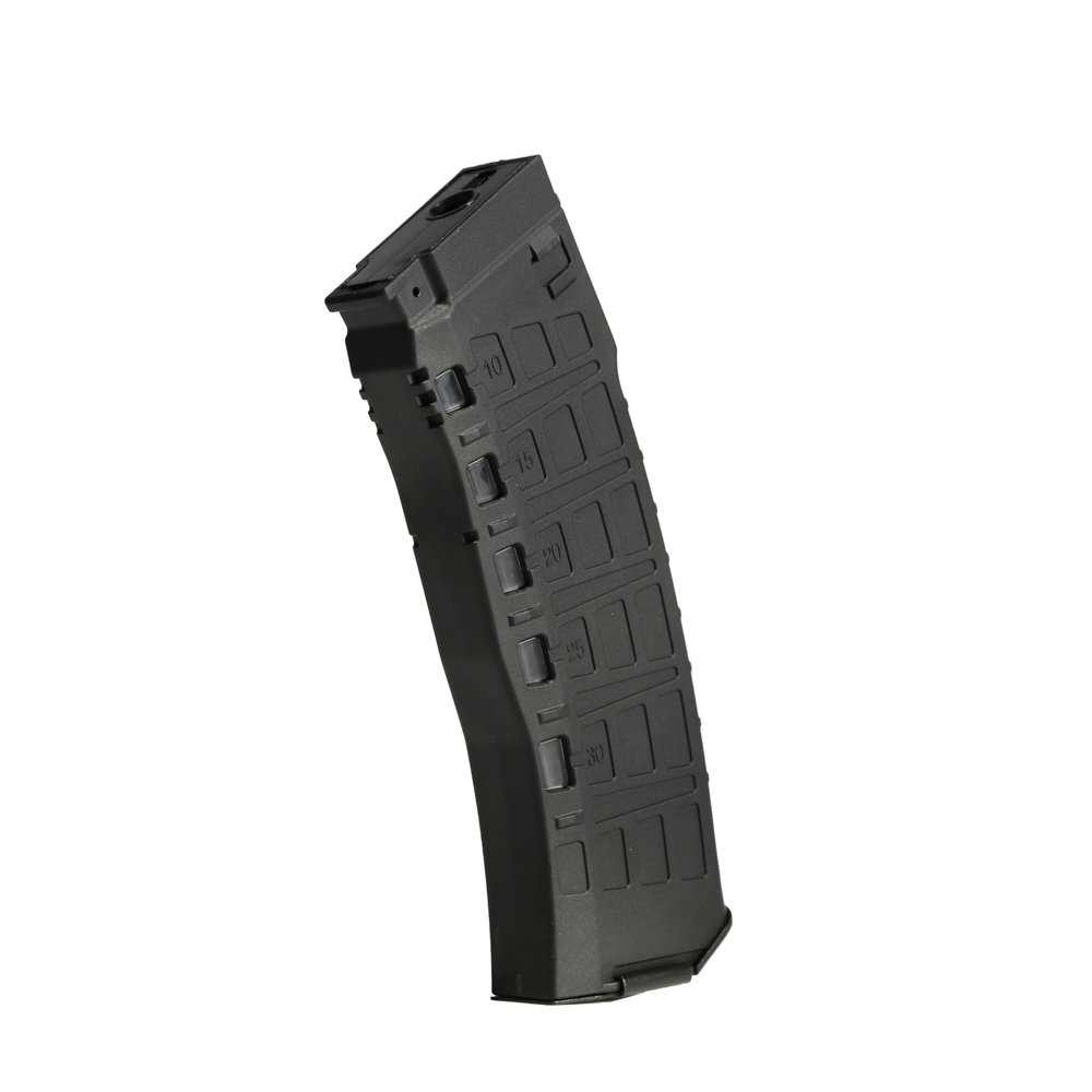 ARCTURUS TACTICAL Variable-Cap Airsoft AKM/AK74/AK12 Series 30/135 Round High Speed Mid-Cap Airsoft Magazine