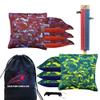BackYardGamesUSA CornholeGamesUSA Tournament Cornhole Bags Sets of 8 Regulation Professional, Tournament Slick n Stick Corn Hole Beans Bags for Cornhole Games view 1
