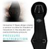 Professional's Choice 2XCOOL Cinch | Cooling Minerals Infused in Liner | V-Shaped Design for Pressure Distribution | Extra Padding to Prevent Pinching | Honeycomb Silicone Soft Grip | 28 Black view 4