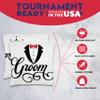 BackYardGamesUSA CornholeGamesUSA Tournament Cornhole Bags Sets of 8 Regulation Professional, Tournament Slick n Stick Corn Hole Beans Bags for Cornhole Games view 2