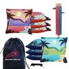 CornholeGamesUSA Tournament Cornhole Bags Sets of 8 Regulation Professional, Tournament Slick n Stick Corn Hole Beans Bags for Cornhole Games view 1