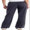 Drapey Woven Full Length Straight Leg Pant view 2