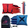 BackYardGamesUSA CornholeGamesUSA Tournament Cornhole Bags Sets of 8 Regulation Professional, Tournament Slick n Stick Corn Hole Beans Bags for Cornhole Games view 1