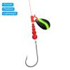 PATIKIL Stacked Fishing Beads, 30 Pack Plastic Fishing Bead Lure Tackle Inline Making Supplies for Saltwater Freshwater, Green view 4