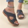 Fashion Sandals Women Dressy Summer Flat Orthotic Slides Orthopedic Sandals for Women Arch Support Slides Slippers for Plantar Fasciitis Extremely Comfort Dressy Summer Orthotic Flip Flops view 2