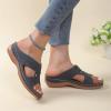 Fashion Sandals Women Dressy Summer Flat Orthotic Slides Orthopedic Sandals for Women Arch Support Slides Slippers for Plantar Fasciitis Extremely Comfort Dressy Summer Orthotic Flip Flops view 3