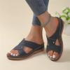 Fashion Sandals Women Dressy Summer Flat Orthotic Slides Orthopedic Sandals for Women Arch Support Slides Slippers for Plantar Fasciitis Extremely Comfort Dressy Summer Orthotic Flip Flops view 4