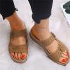 Silver Orthotic Dress Sandals For Women Women Orthotic Slides Comfortable Orthopedic Sandals Dressy Summer Wide Width Walking Flip Flops Beach Shoes with Arch Support 2024 view 2