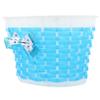 Bike Basket for Boys and Girls Front Basket Bowknot Style Plastic Knitted Compact Strong Ideal for Children Random Style view 1