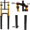 AMeLL Bicycle Shock Fork 26 Inch Air Double Shoulder Speed Shock Absorber Rebound Adjustment for Mountain Bike view 4