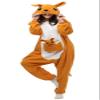KSPAPITOHAL Pajamas for Women Adult Cartoon Animal Christmas Halloween Cosplay Onepiece Costume Orange view 1