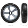 YIWENG Wheel, 10 Inches Puncture-Proof Kayak Trolley Tire Wheel for Kayak Canoe Trolley Cart Replacement Tire Wheel, Black view 2