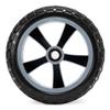 YIWENG Wheel, 10 Inches Puncture-Proof Kayak Trolley Tire Wheel for Kayak Canoe Trolley Cart Replacement Tire Wheel, Black view 4