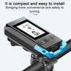 Biker Speedometer,YIWENG Multifunctional Bike Cycling Speedmeter Wireless Bicycle Speed Meter with Light and Horn USB Rechargeable Waterproof Bike Speedometer Full Screen Backlight Cycling Accessory view 3