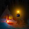 Steam lamp,YIWENG Outdoor Portable Camping Gas Lantern Piezo Ignition Mini Gas Tent Lamp Light with 3 Mantles and Adapter view 4
