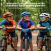 ATTCL Kids Sunglasses: Youth Baseball Sunglasses UV400 Lightweight TR90 Sports Cycling Shades for Boys Girls Softball Running view 3