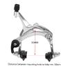 YIWENG Bike Brake, Front/Rear Fixie Bike Brake Kit Road Bike Cruiser Brake Set Bike Caliper Brake Kit Side Pull Brake Set, Silver view 4