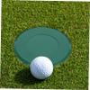 SUPVOX 10pcs Protective Golf Hole Cup Covers Putter Hole Covers Green Cups Practice Training view 2