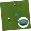 SUPVOX 10pcs Protective Golf Hole Cup Covers Putter Hole Covers Green Cups Practice Training view 4